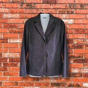 Espirit | NWOT Cute Dark Gray Chic Tailored Blazer Jacket (SIZE 4)